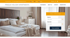 Desktop Screenshot of prague-holiday-apartments.com